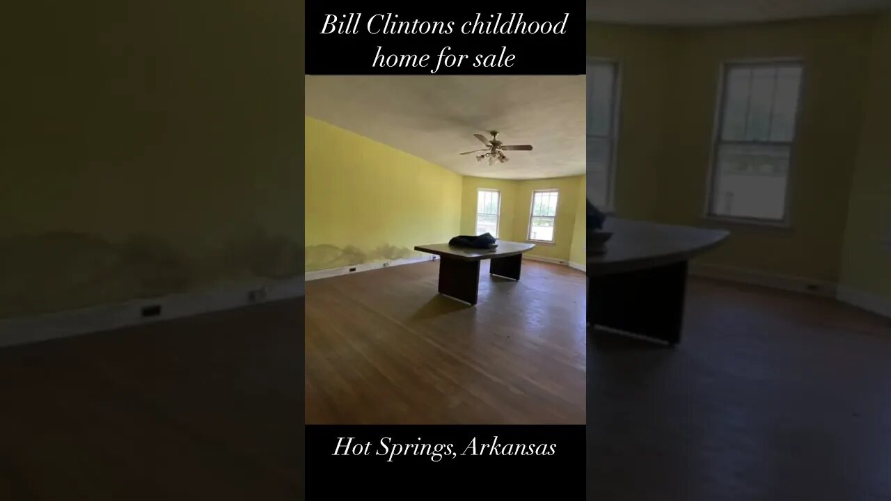 Bill Clinton’s Childhood Home For SALE 😳 You might be Shocked by the Price… #historichomes