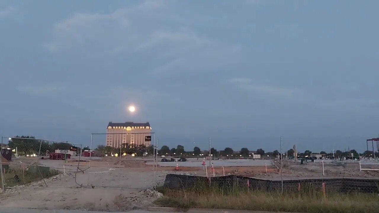 Bryan Texas Dusk July 12, 2022