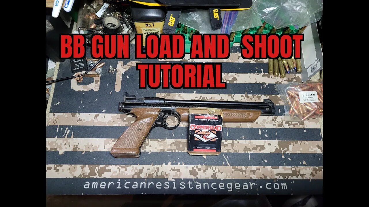 BB Gun Load and Shoot Tutorial !!