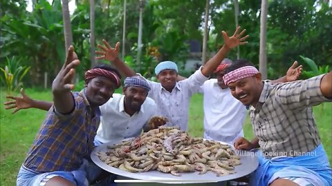 Tiger Prawn Peri Peri | Village Cooking Channel