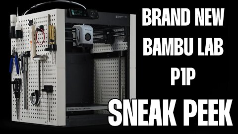 First Look at the Bambu Lab P1P