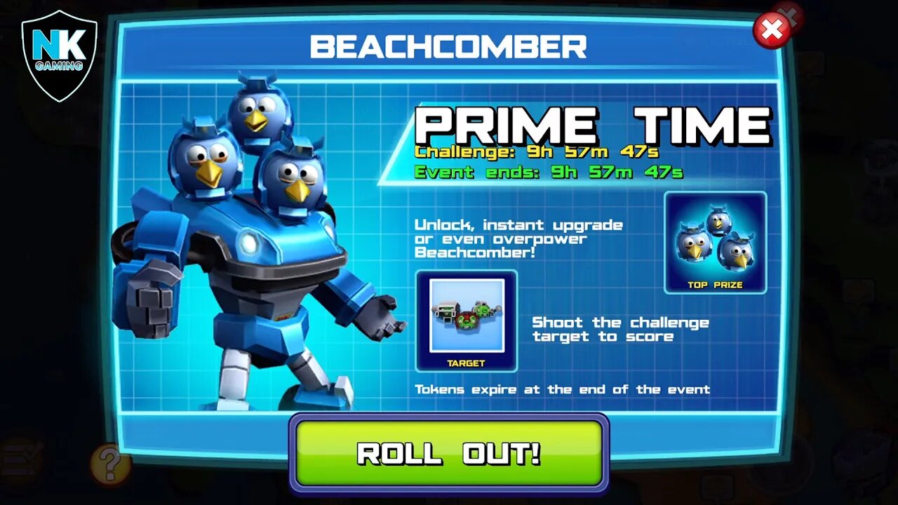 Angry Birds Transformers - Beachcomber Event - Day 6 - Mission 3