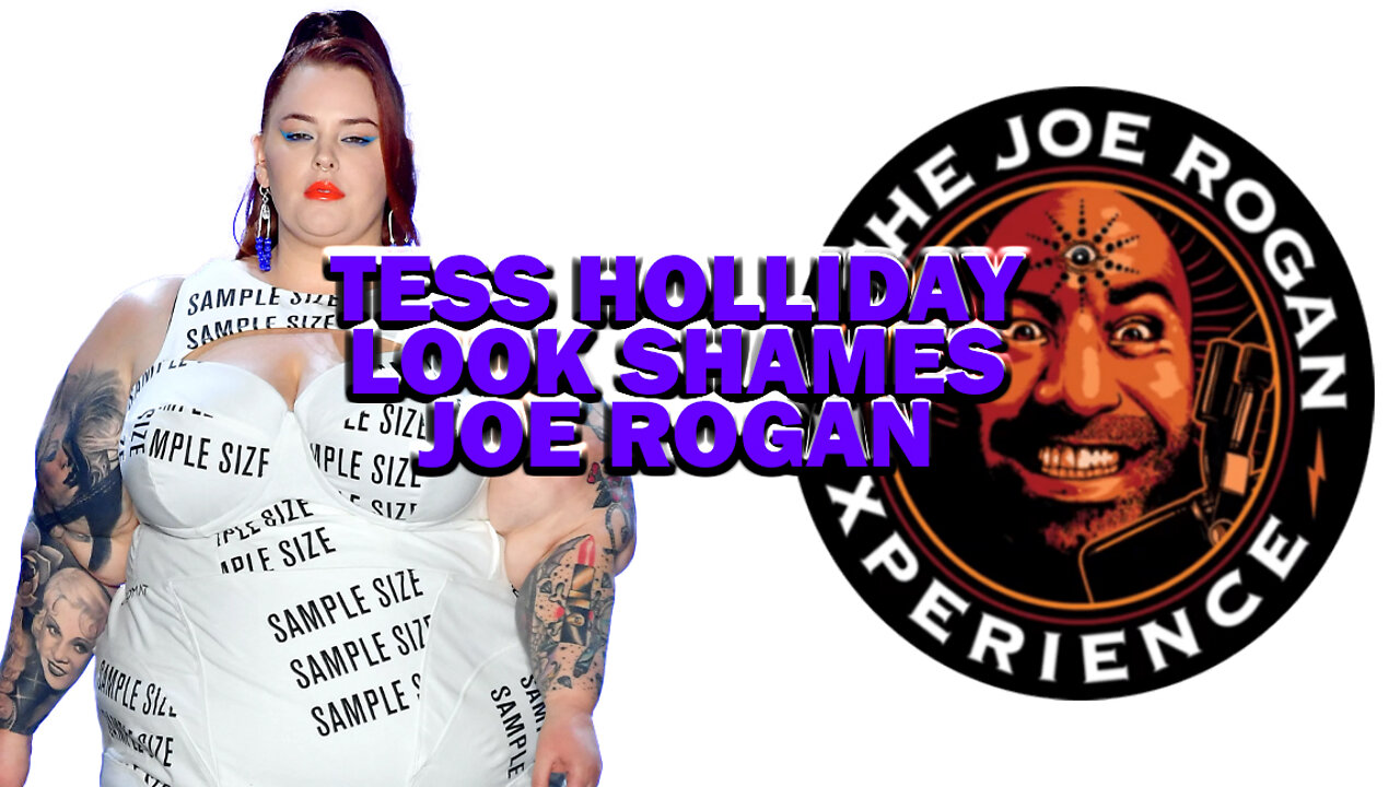 Tess Holliday Look Shames Joe Rogan | Implies His Character Can Be Judged On His Looks