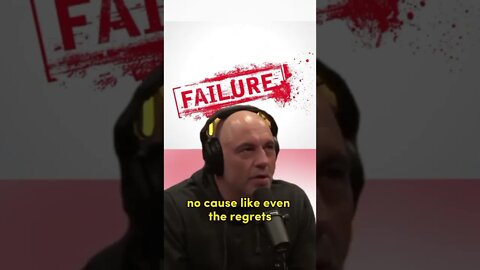 Why failure is so important for you to succeed? Joe Rogan and Theo Von about regrets #shorts