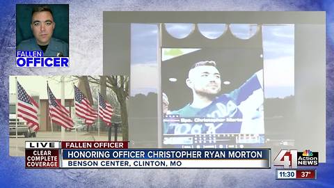 Funeral for Officer Christopher Ryan Morton