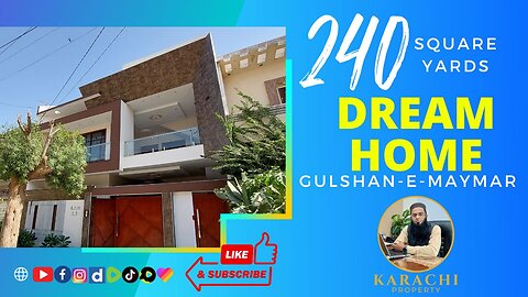 Brand New House _ Double Storey _ 240 Square Yards _ West Open