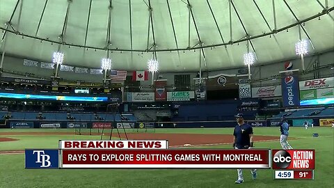 St. Pete Mayor: Sharing the Rays with Montreal is not an option