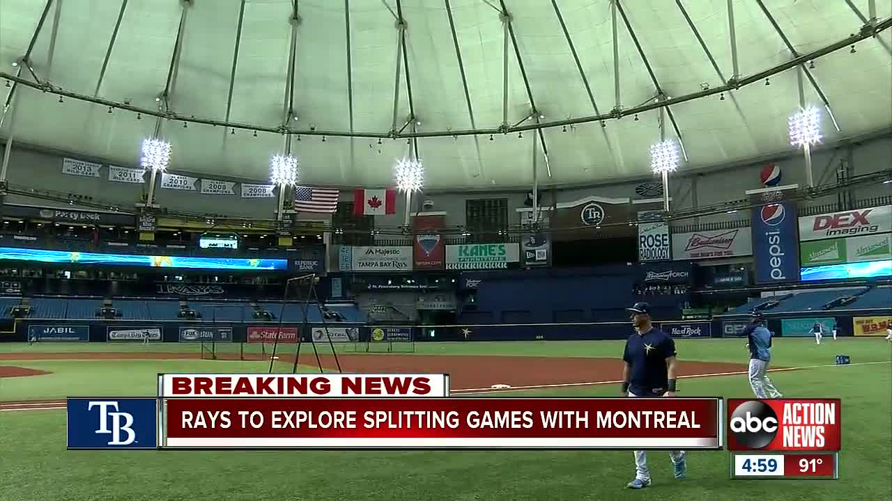 St. Pete Mayor: Sharing the Rays with Montreal is not an option