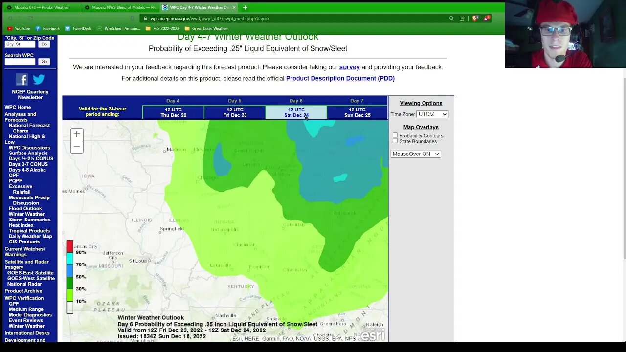 LIVE BLIZZARD POTENTIAL UPDATE -Great Lakes Weather