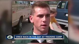 Throwback: College Student Vince Vitrano Works Packers Training Camp