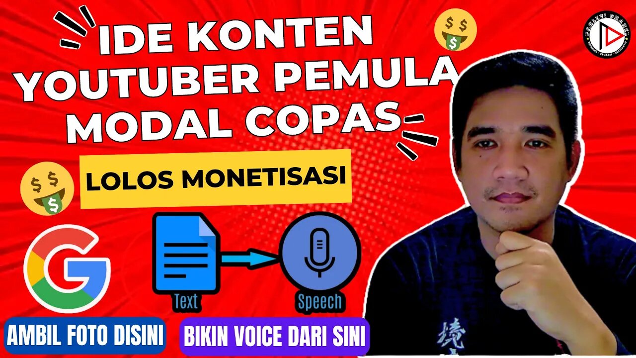 IDE KONTEN UNTUK YOUTUBER PEMULA CUMA MODAL COPAS LOLOS MONETISASI