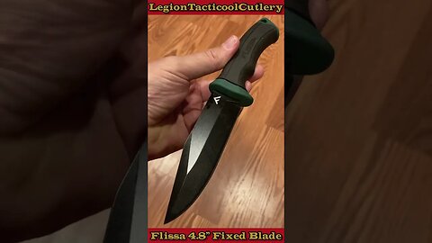 The Flissa 4.8” fixed blade knife.