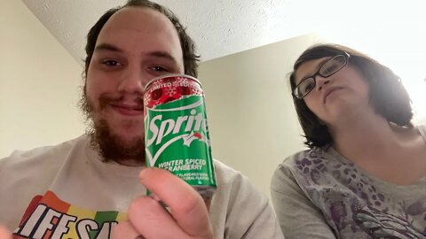 Limited addition winter spiced, cranberry sprite-drink review.