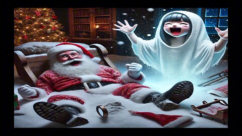 "Santa Meets a Ghost! A Christmas to Remember 🎅👻❄️"