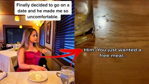 Woman Gets Upset Because Man Refused To Pay For Her Dinner..