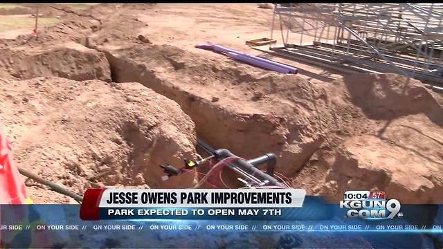Jesse Owens Park scheduled to open on May 7th