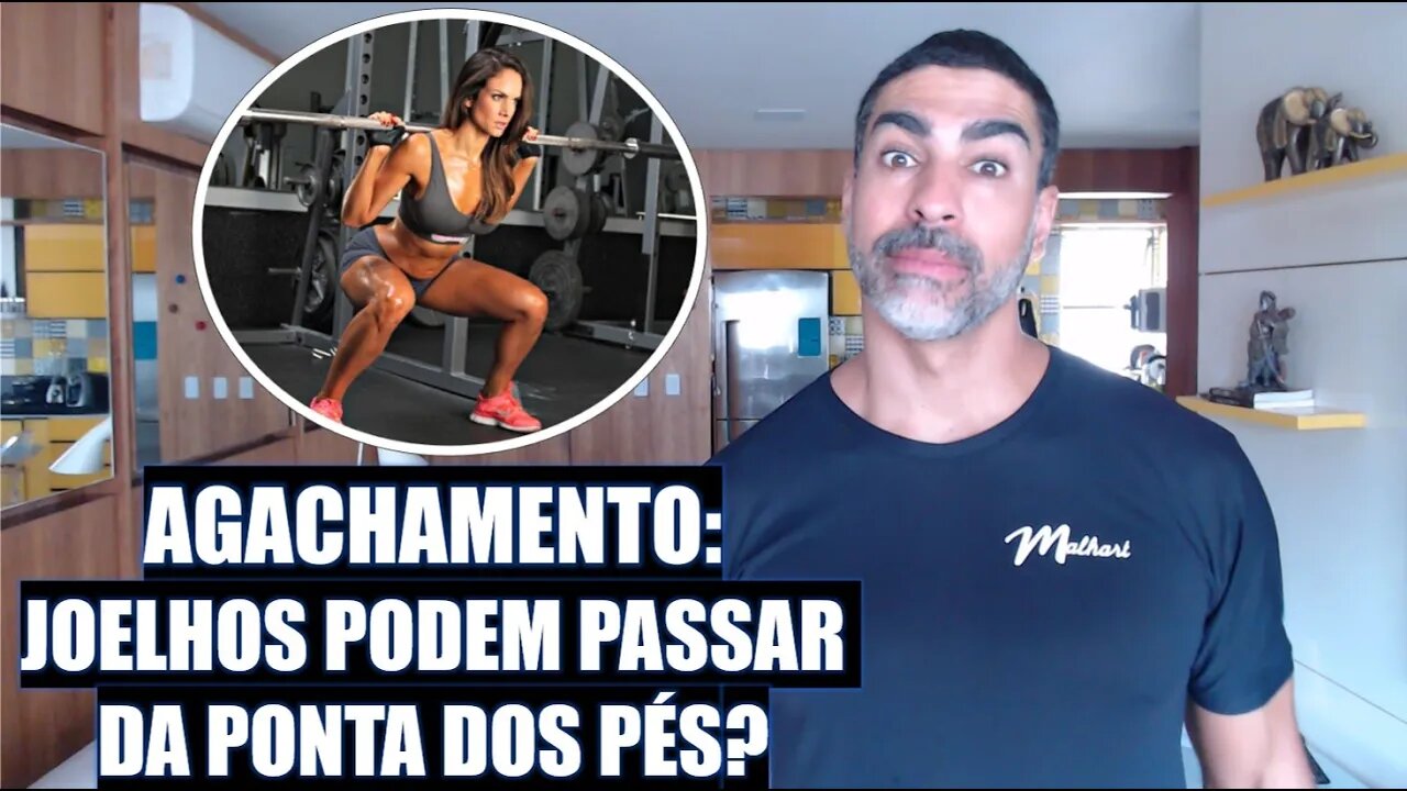 Agachamento e joelhos: informação importante!