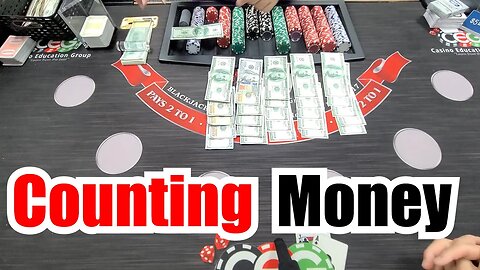 Lauren's Weekly Blackjack Dealer Class - Counting Money (Short Version)