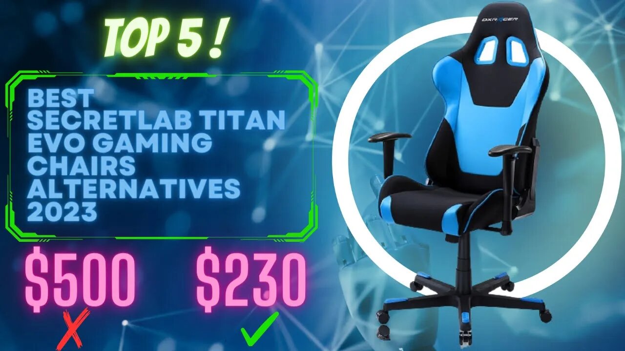 Best Secretlab Titan Evo Gaming Chairs alternatives 2023✅⚡