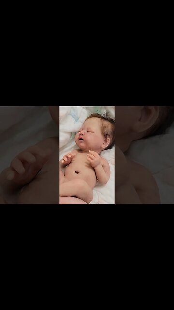 New Silicone Baby Girl Doll #shorts