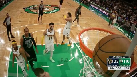 Boston Celtics FunnyFreethrow Wedgie