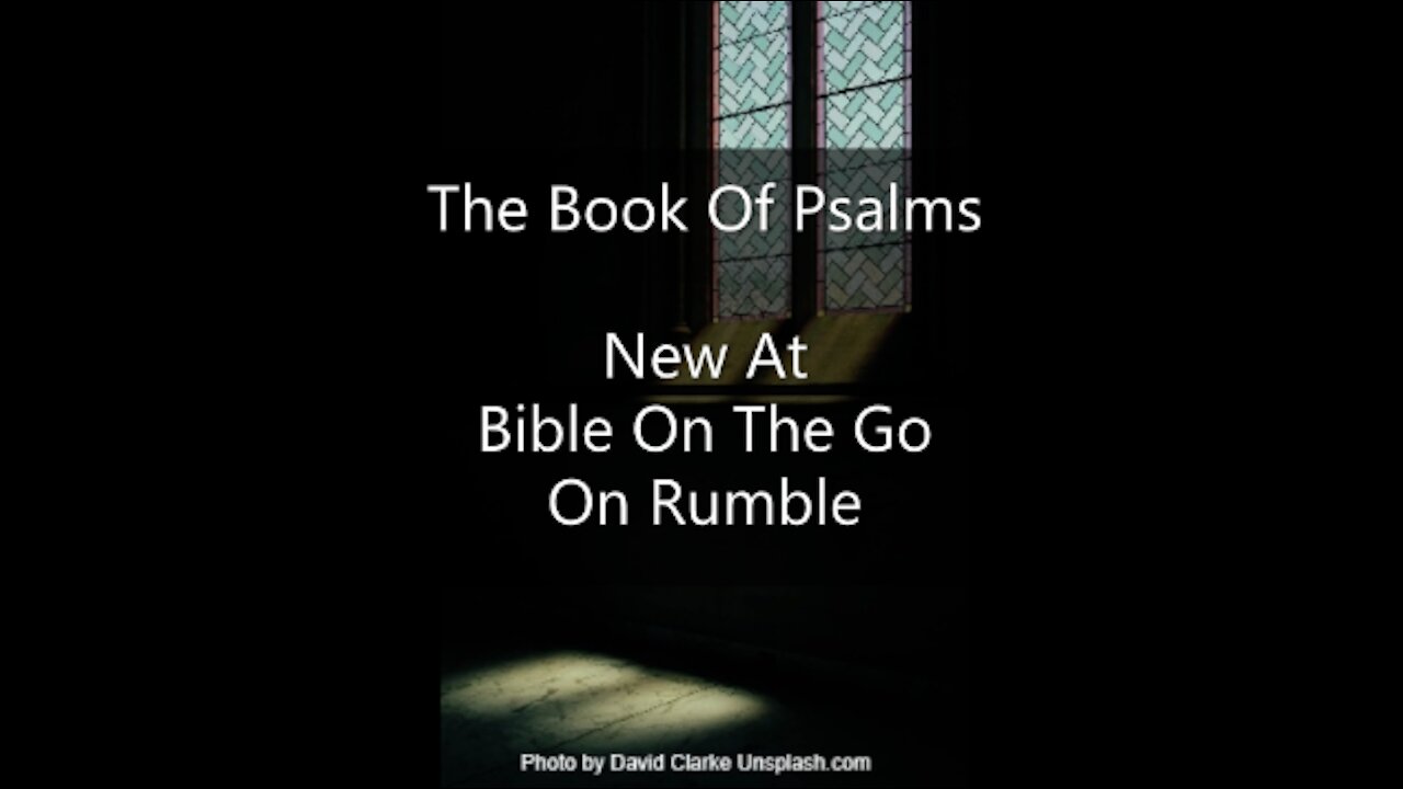 Check Out Bible On The Go On Rumble!