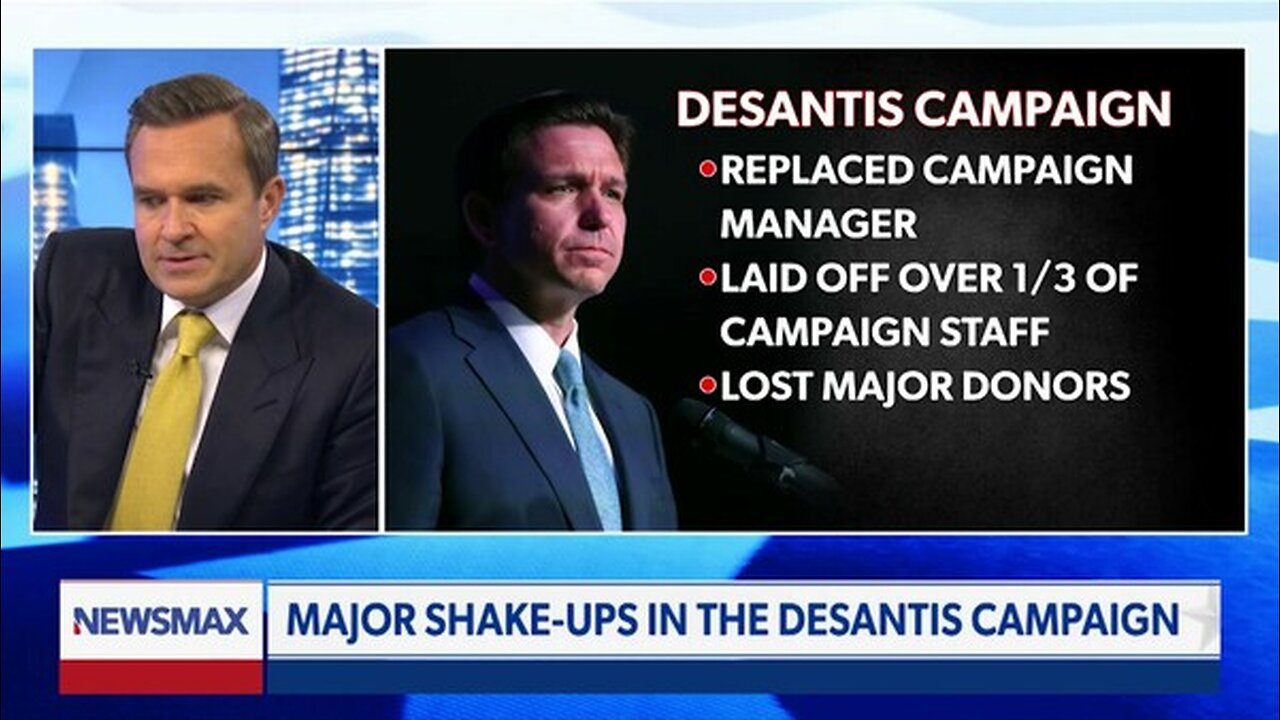 Major shake-ups in the DeSantis campaign