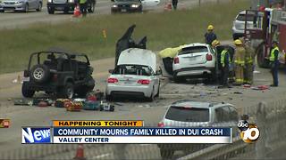 Community mourns family killed in dui crash