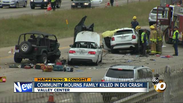 Community mourns family killed in dui crash