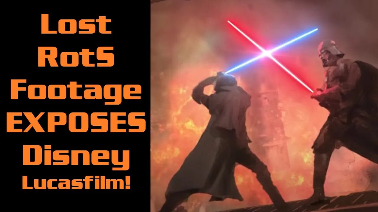 Lost Revenge of the Sith Making of Footage Further Exposes Vader vs. Obi-Wan Rematch!