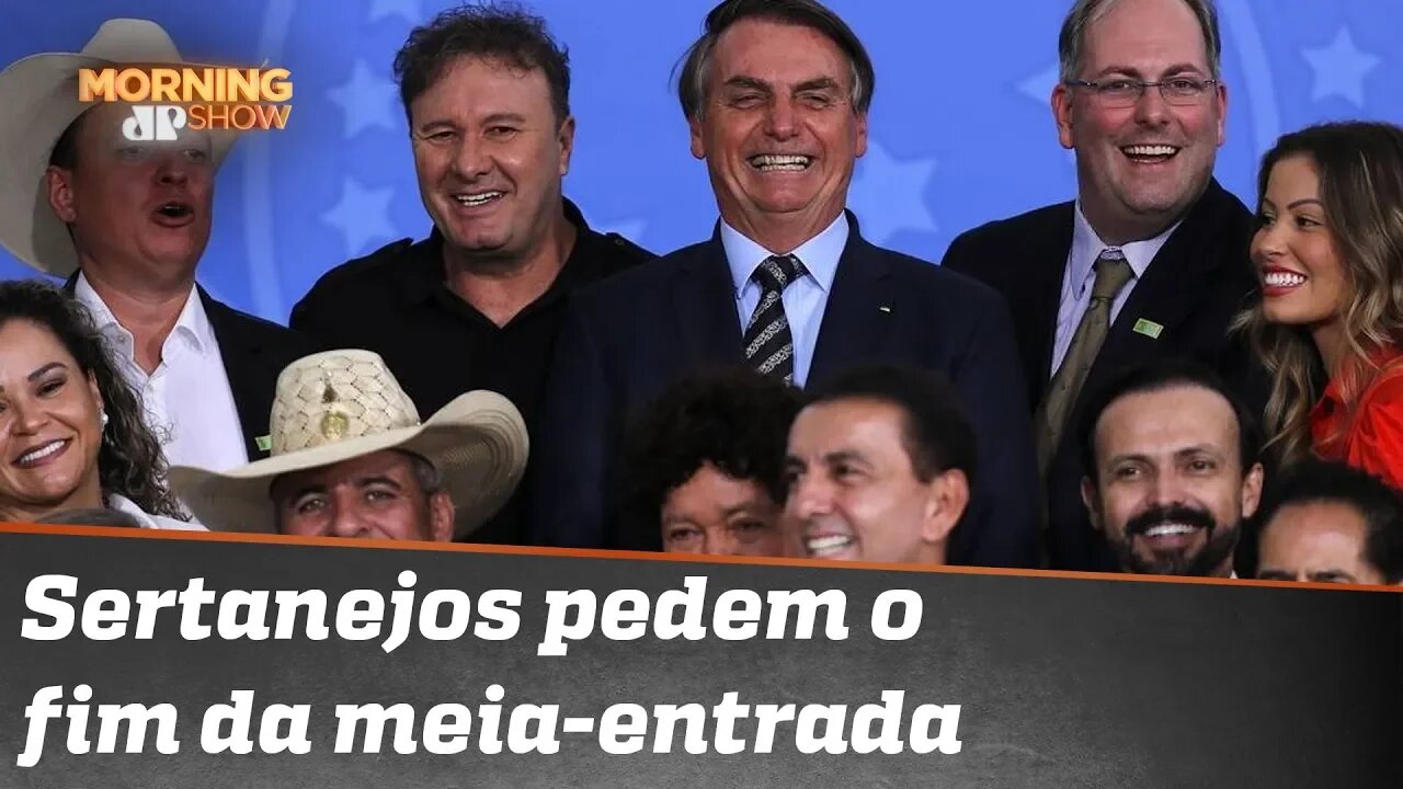 O apoio de sertanejos a Bolsonaro e o pleito pelo fim da meia-entrada