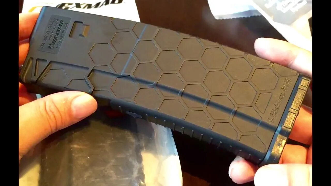 Hexmag .223 5.56 30 Round AR-15 Polymer Magazines