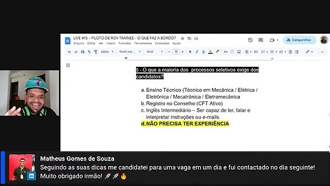 O QUE A MAIORIA DAS EMPRESAS EXIGEM NOS PROGRAMAS TRAINEE DE ROV?