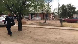 Crews battle westside house fire