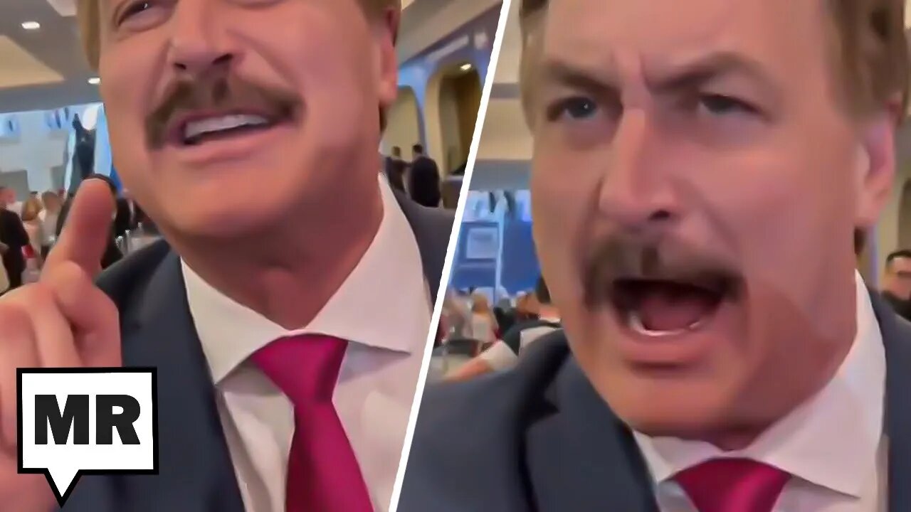 MyPillow Guy LOSES HIS MIND When CBS Reporter Asks Him Dominion Questions