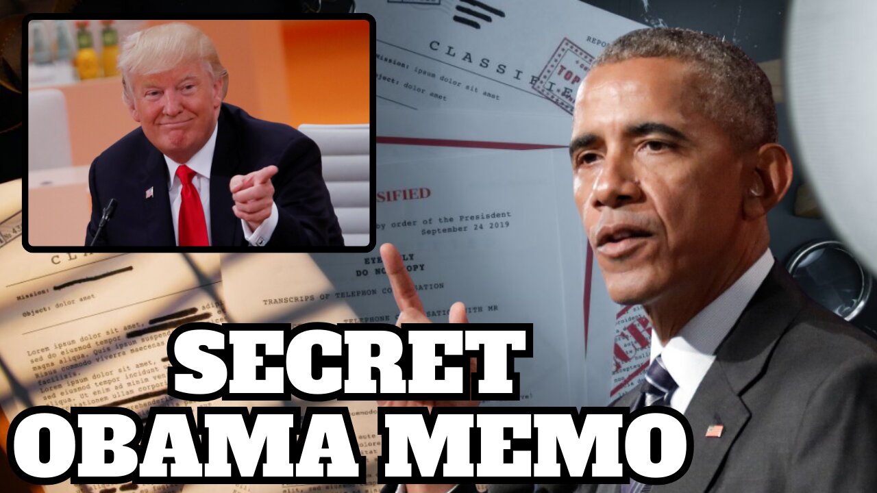 Secret Obama Memo Could Impact President Trump's Documents Case