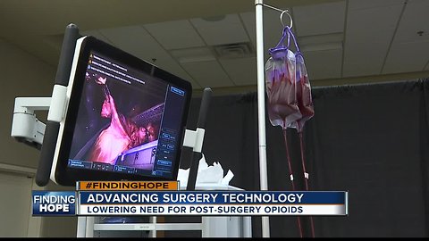 FINDING HOPE: Advancing technology lowering need for post-surgery opioids