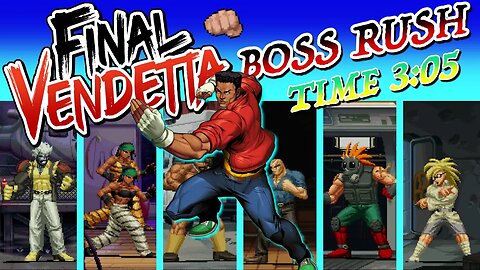 Final Vendetta | Boss Rush - Easy [Time: 3:05] Duke (Nintendo Switch) 🕹️🎮