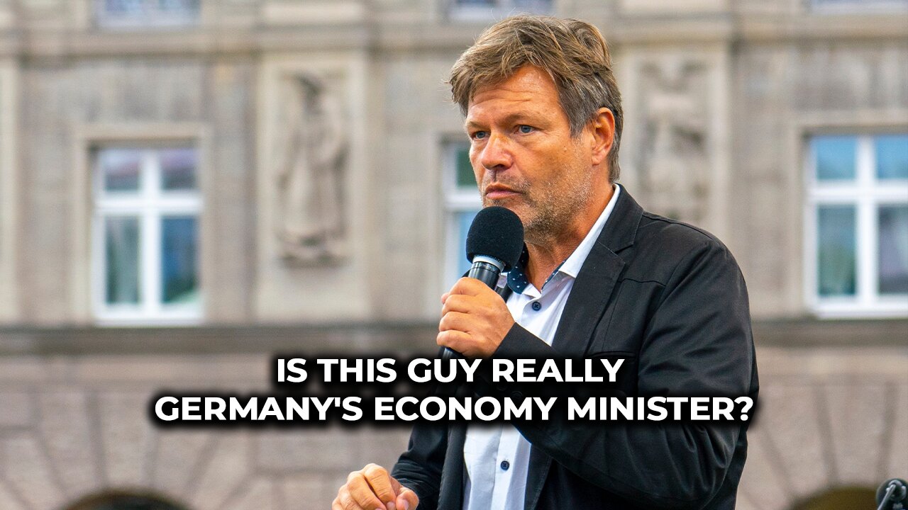 Is this guy really Germany's economy minister?