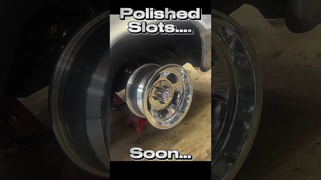 Old School Polished Slot Mag Wheels Coming Soon…. #shorts