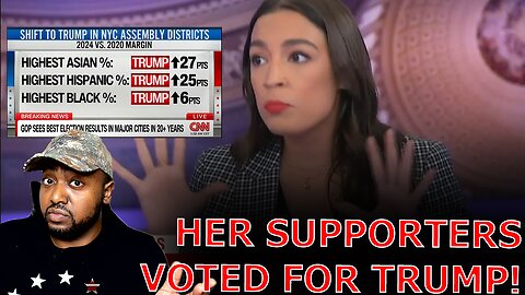 AOC STUNS Joy Reid After Admitting Out Her Bronx Supporters Voted For TRUMP Over Kamala Harris!