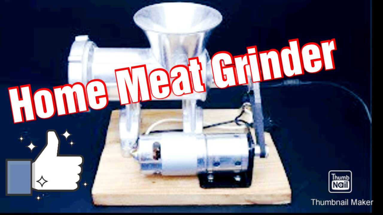 DIY Meat Grinder At Home