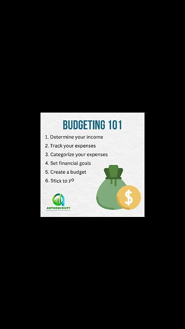 Here are some basic steps to get started with budgeting.