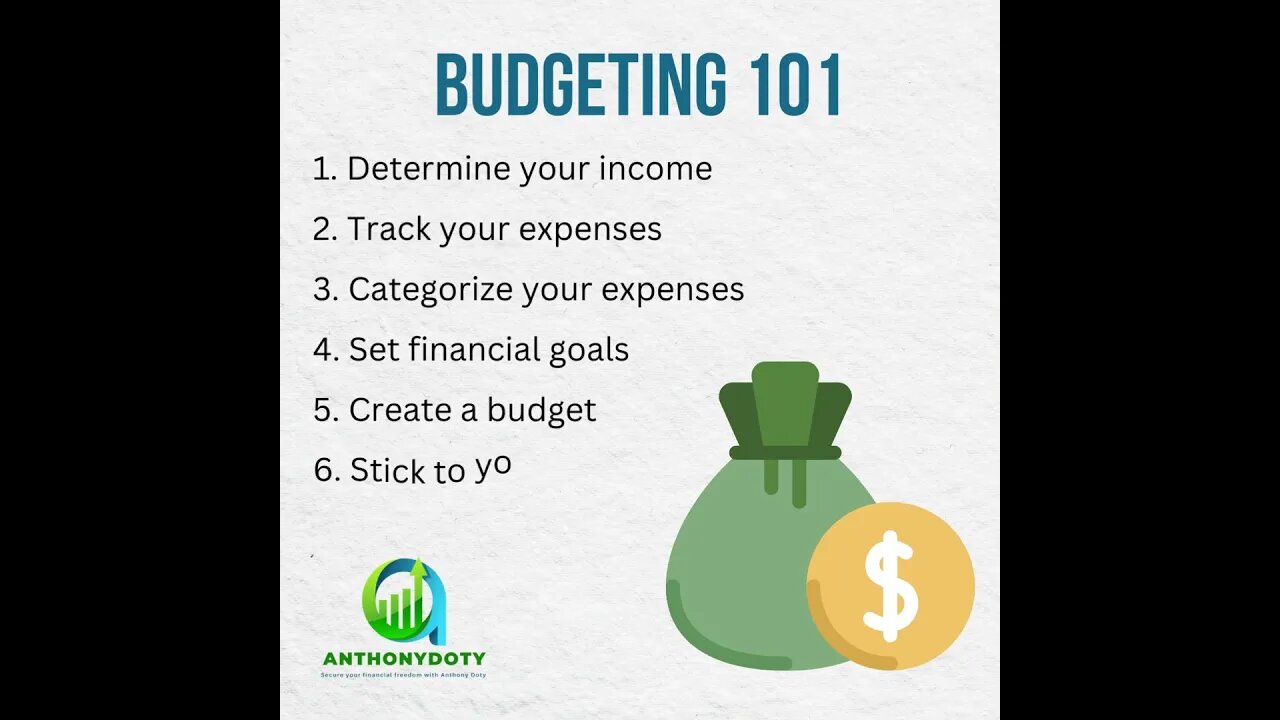 Here are some basic steps to get started with budgeting.