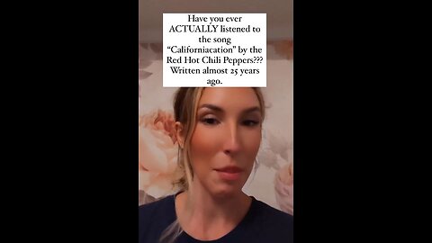 Californication Lyrics - 25 years ago (Red Hot Chili Peppers)