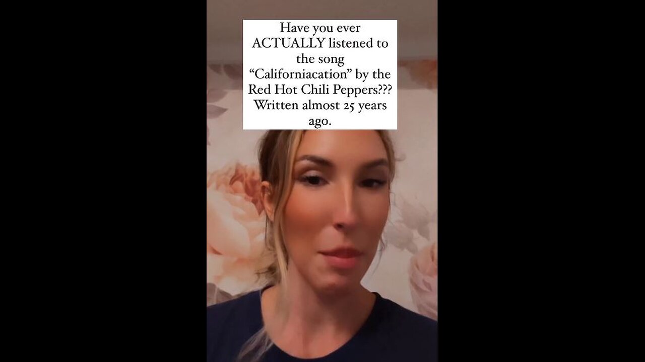 Californication Lyrics - 25 years ago (Red Hot Chili Peppers)