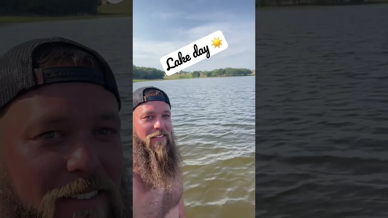 Sundays are for church and the lake #shorts