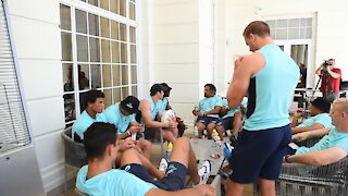 SOUTH AFRICA - Cape Town - SA Sevens Players Blitzbokke(videos) (Lc5)