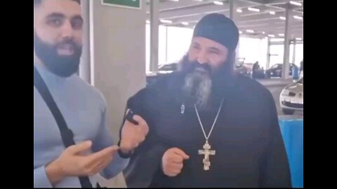 Muslim gets educated by Priest on who the True King Is. Christ is King