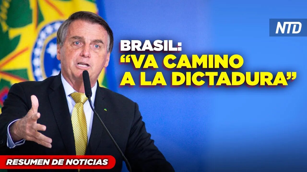 Bolsonaro compara a Brasil con dictaduras; Lula vuelve a defender a Maduro | NTD